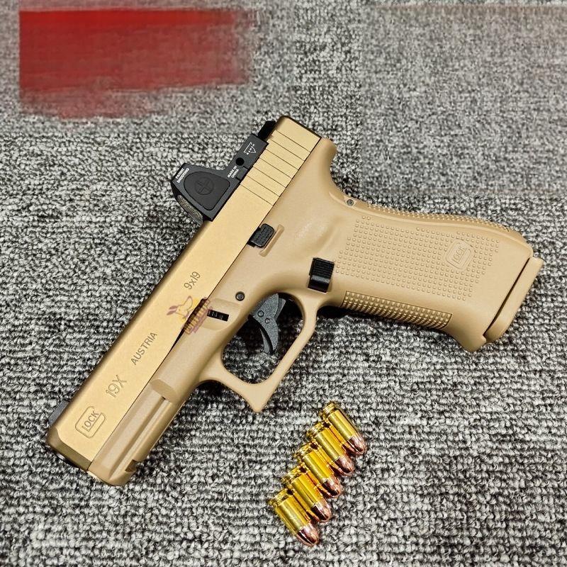 MLF G-19X Blowback Case Ejection Laser Gun - Automatic Empty-Hold Toy Gun