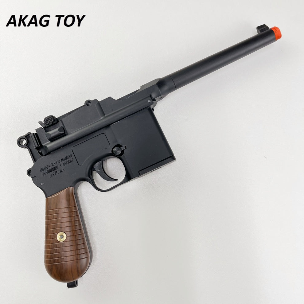 GQH Mauser C96 Shell Ejection Laser Toy Gun – AKAG TOY
