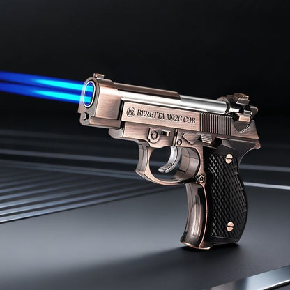 bronze-pistol-shaped-lighter