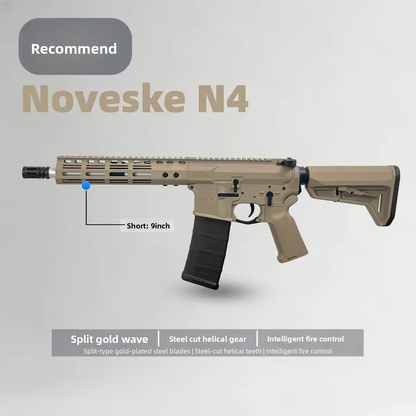 LeTui Noveske N4 Metal Fire Control Electric Gel Ball Toy Gun