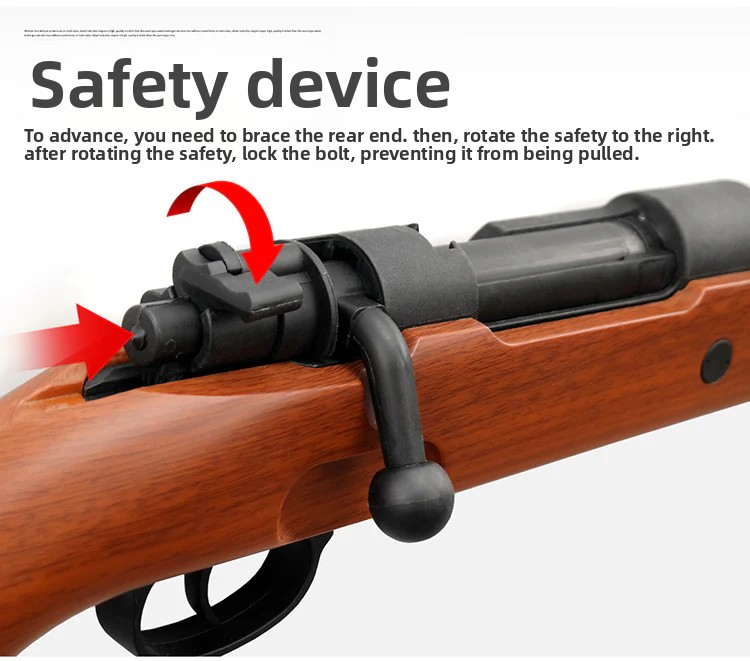 PX Kar98k Gel Blaster - Foam Darts Blaster Toy Gun