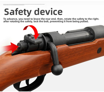 PX Kar98k Gel Blaster - Foam Darts Blaster Toy Gun