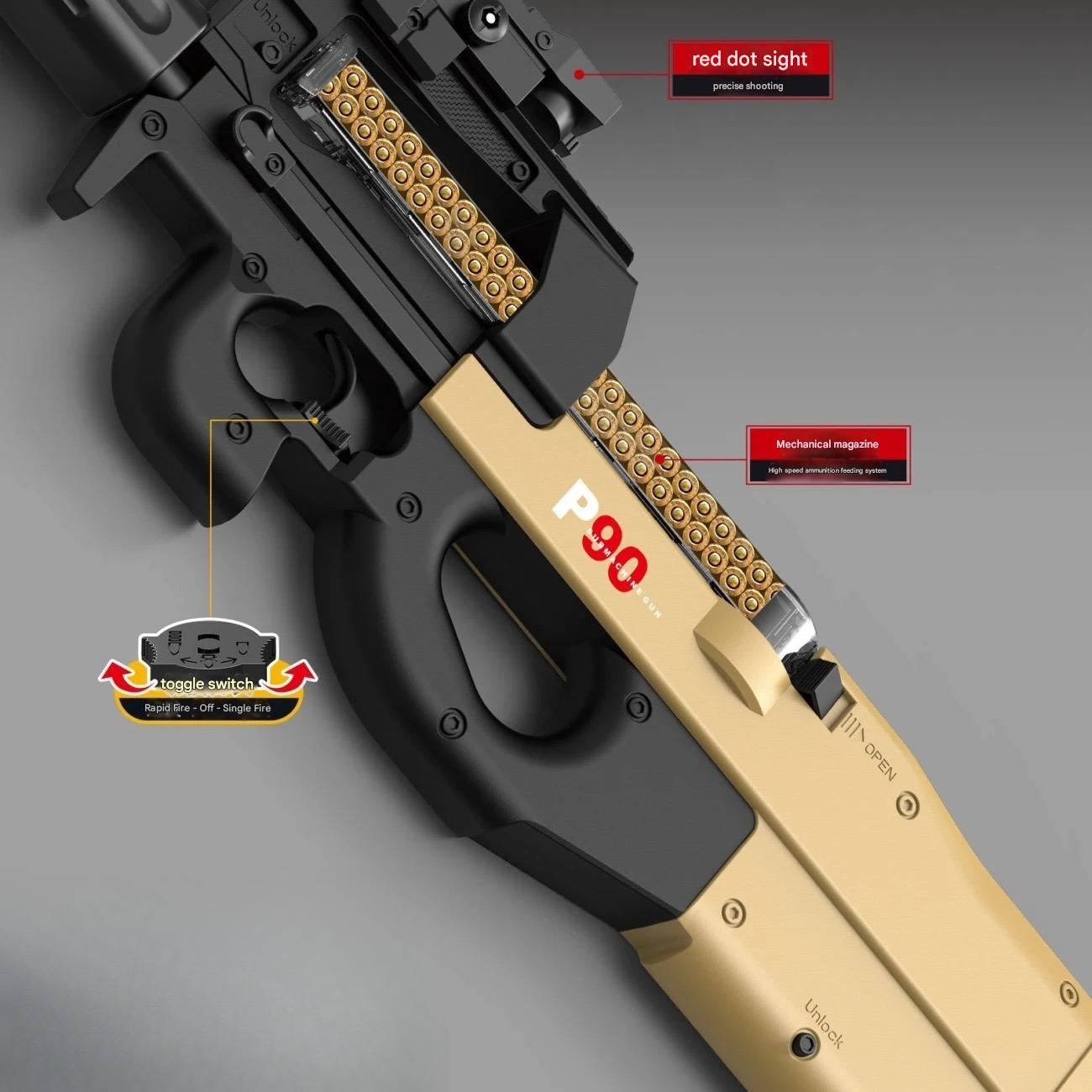 Handi P90 Electric Gel Blaster Toy Gun