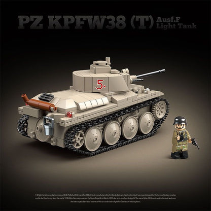 panzer-38-t-military-building-block-model