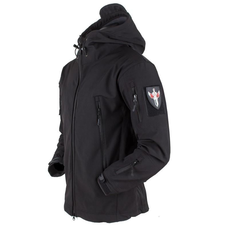 black-military-jacket