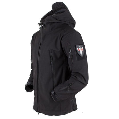 black-military-jacket