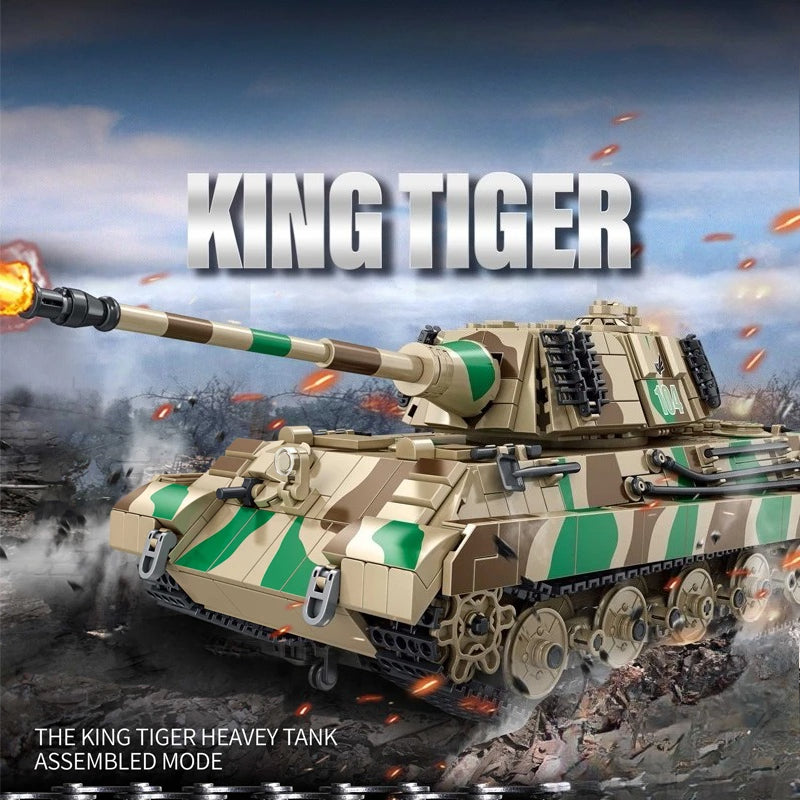 king-tiger-heavy-tank-model