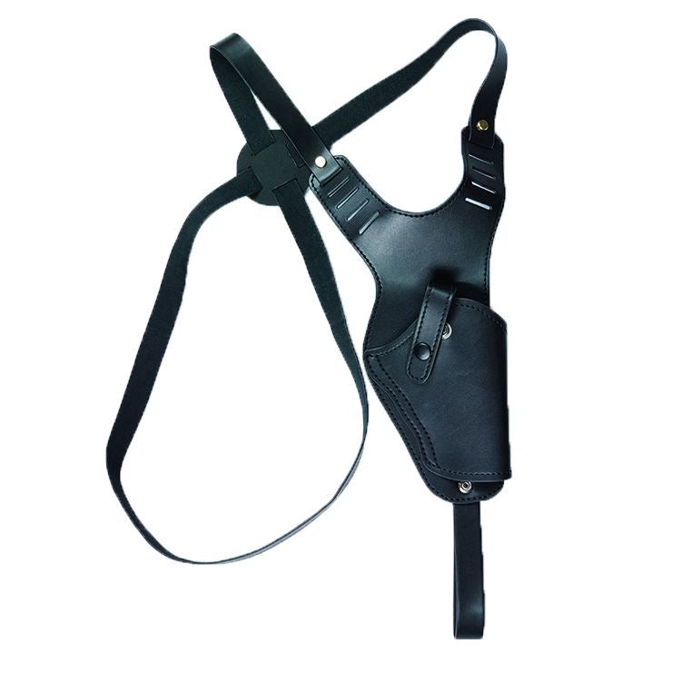 black-left-shoulder-leather-holster