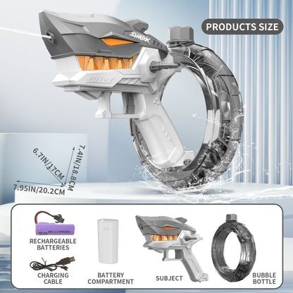 Electric handheld water gun