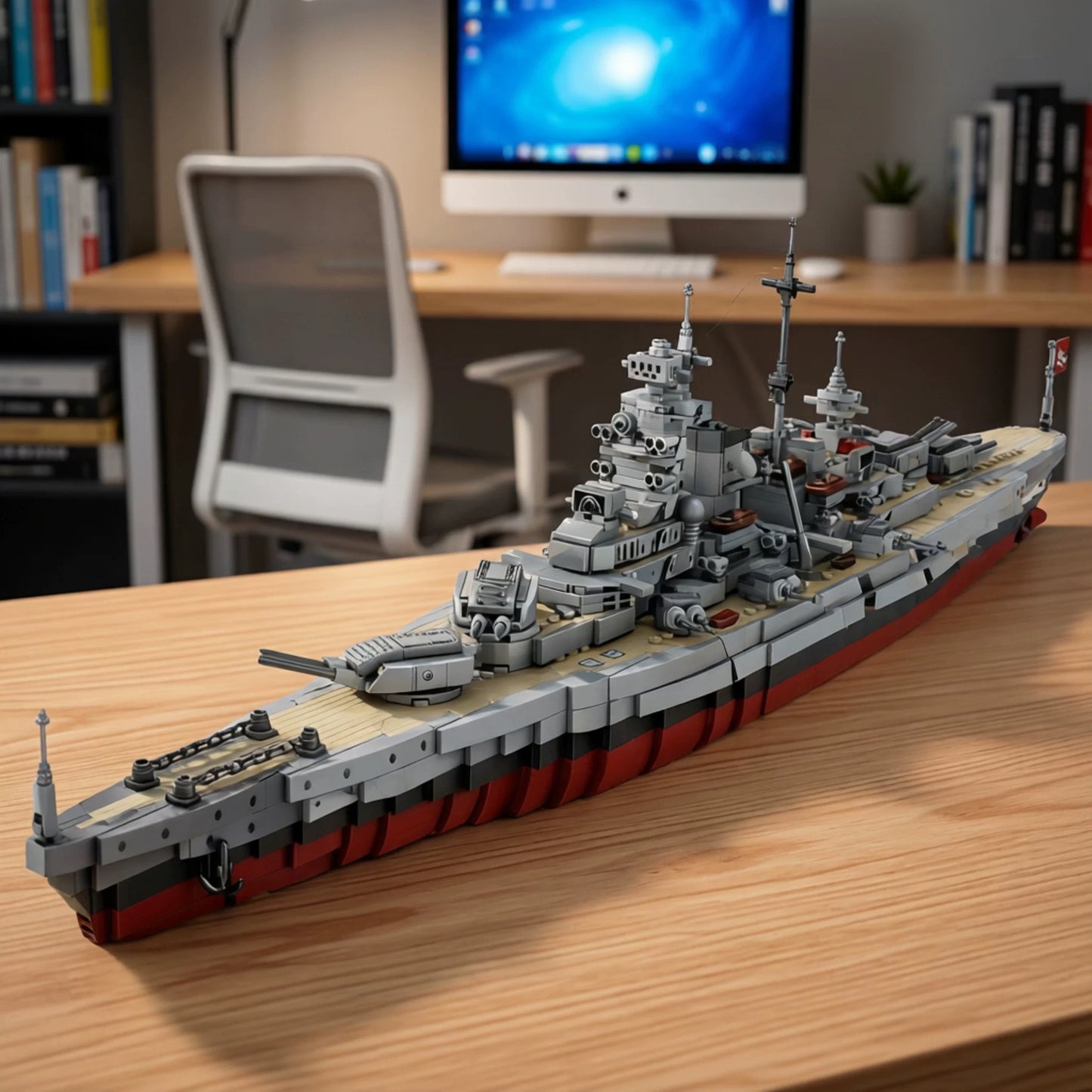 wwii-bismarck-model