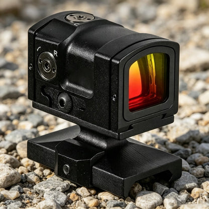 ACRO P-2 HD Transparent Vibration-Resistant Sight Black