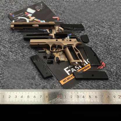GQH CZ75 Full Metal Toy Gun Model Keychain