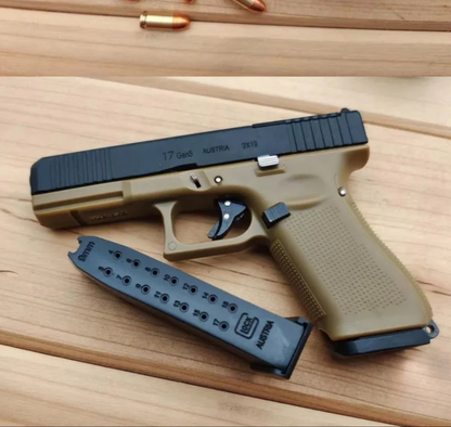 1:2.05 G17 All-metal Shell Ejection Toy Pistol Model