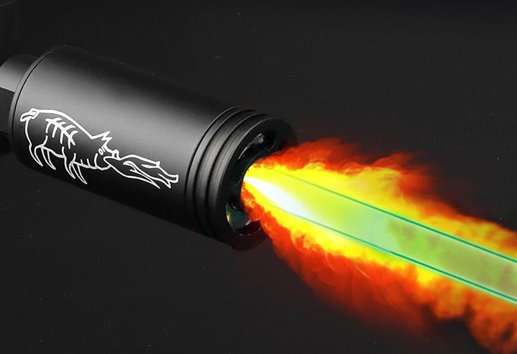 Metal Spitfire Flash Silencer