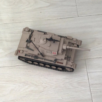 WWII  German Panzer III Tank Building Blocks