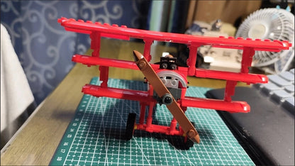 WW1 Fokker DR-1S Fighter Building Block Model