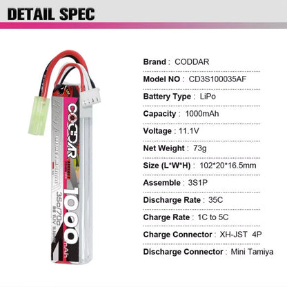 codda-3s-1400mah-lithium-batteries