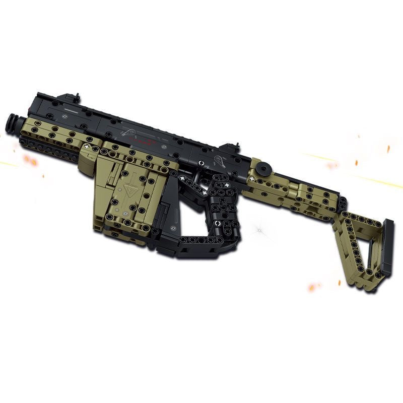 vector-building-block-toy-gun