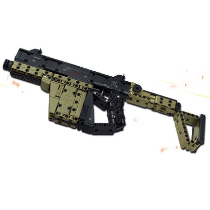 vector-building-block-toy-gun