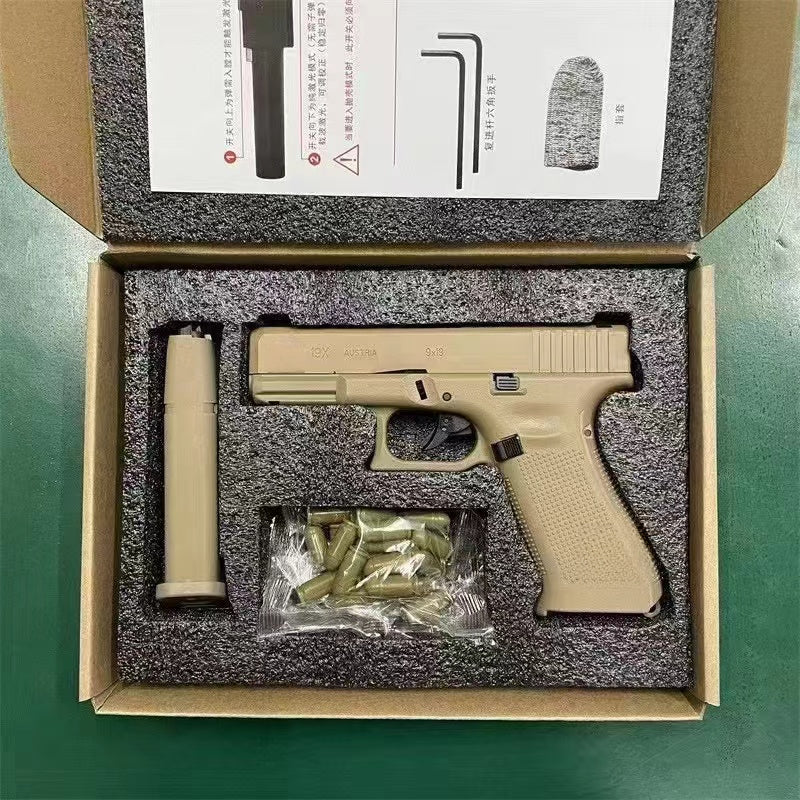 MLF G-19X Blowback Case Ejection Laser Gun - Automatic Empty-Hold