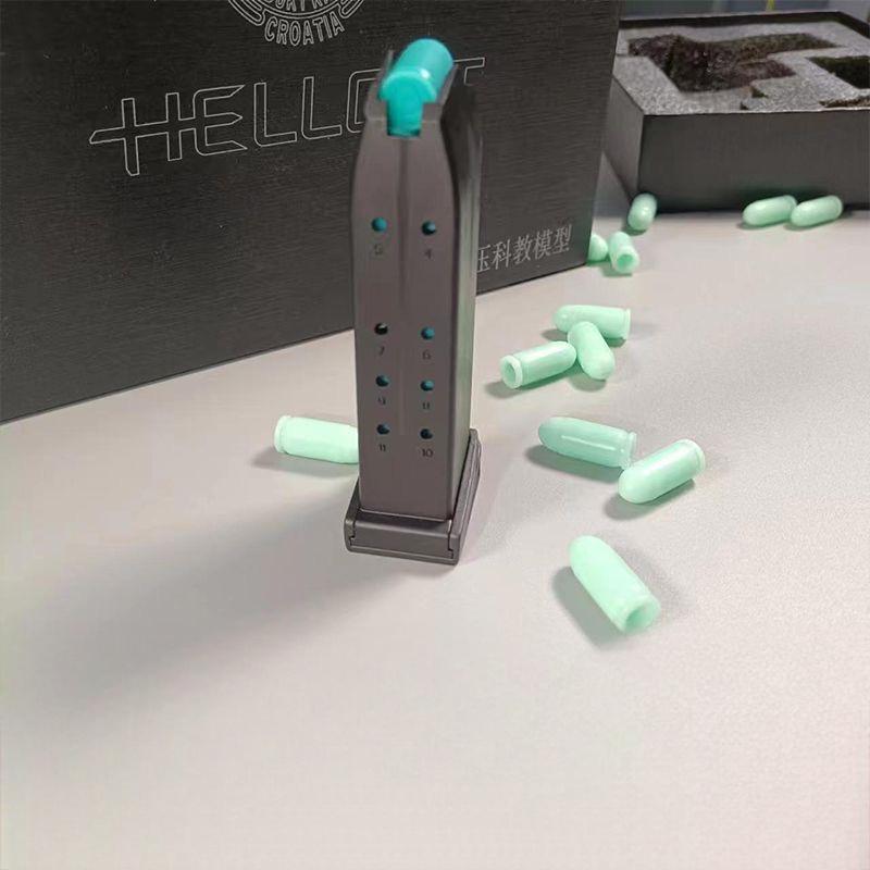 Hellcat Mechanical Shell Ejection Pistol Laser Gun