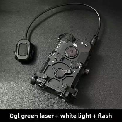 black-green-laser