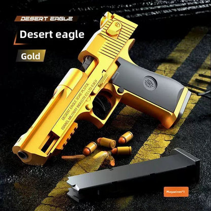 Desert Eagle Gold Soft Bullet Gun