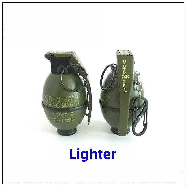 M84 Grenade Inflatable Windproof Lighter-Pendant Lighter Model