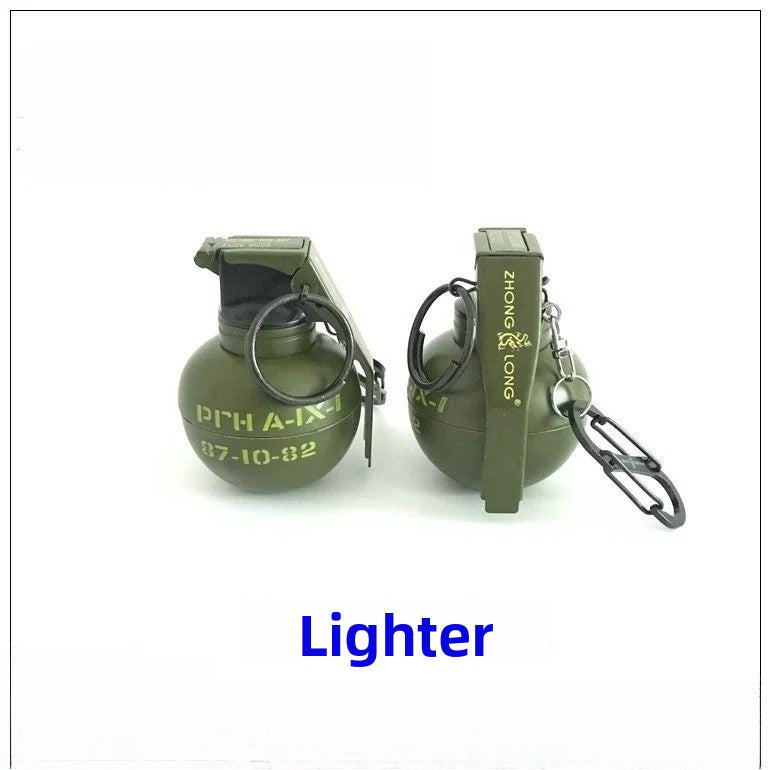M84 Grenade Inflatable Windproof Lighter-Pendant Lighter Model