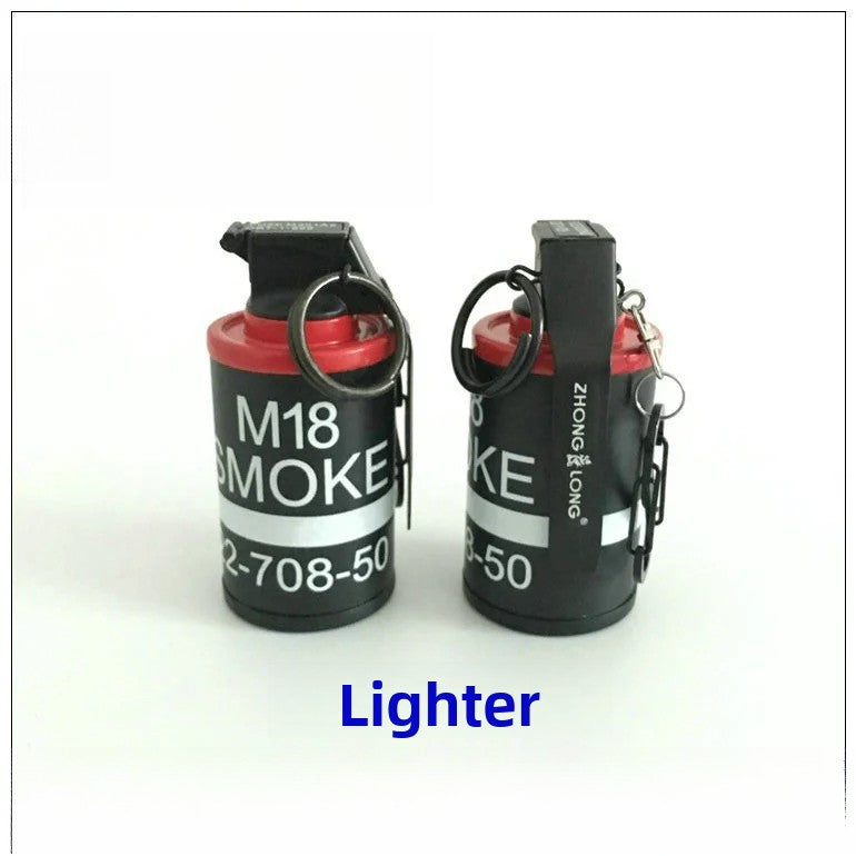 M84 Grenade Inflatable Windproof Lighter-Pendant Lighter Model