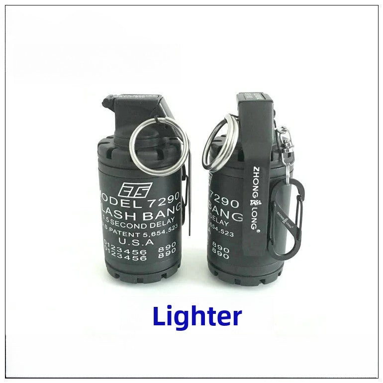 M84 Grenade Inflatable Windproof Lighter-Pendant Lighter Model
