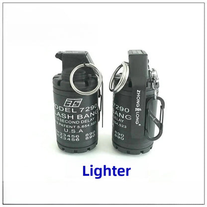 M84 Grenade Inflatable Windproof Lighter-Pendant Lighter Model