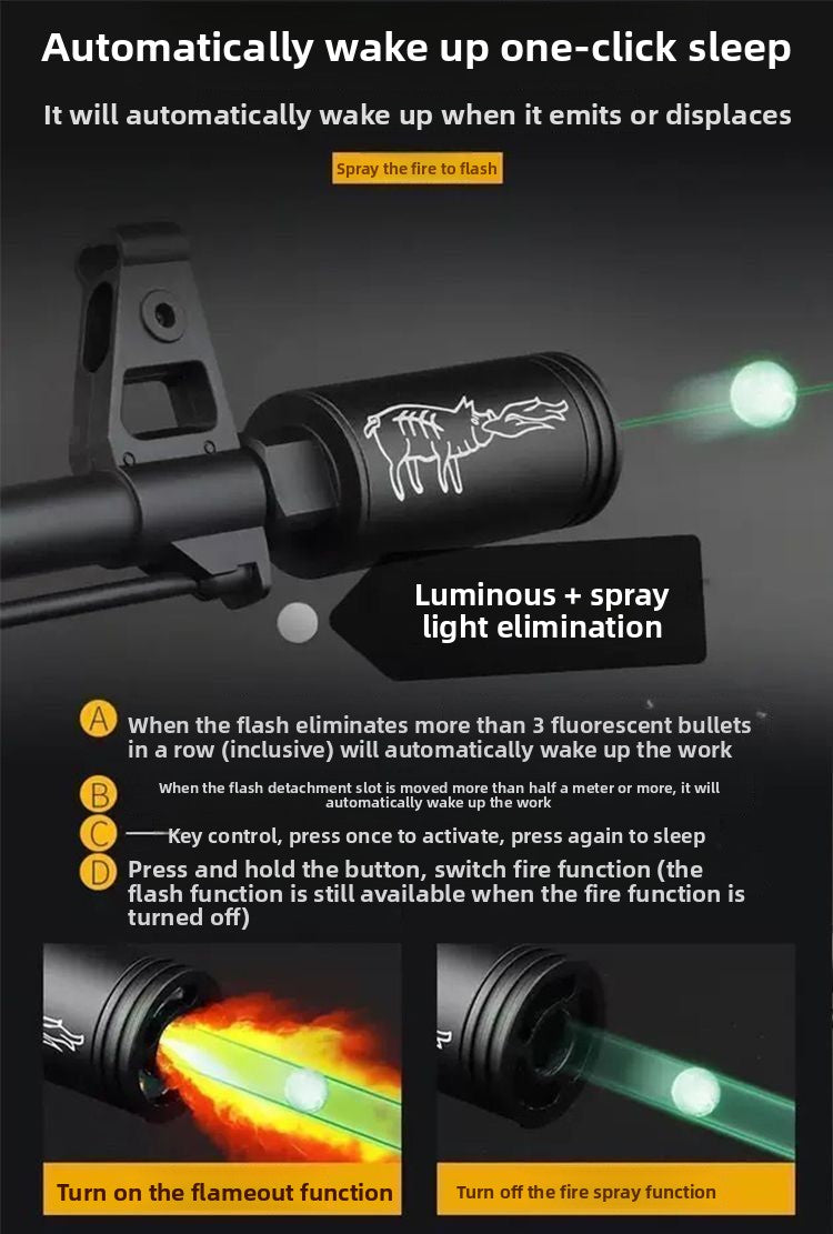 Metal Spitfire Flash Silencer