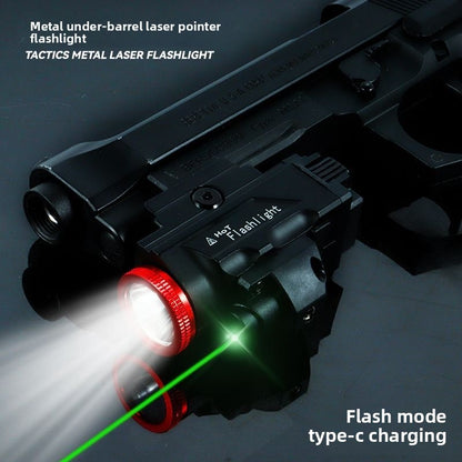 metal-mounted-under-arm-laser-flashlight