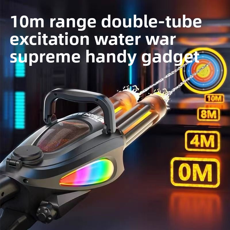 Double-barreled long-range shooting