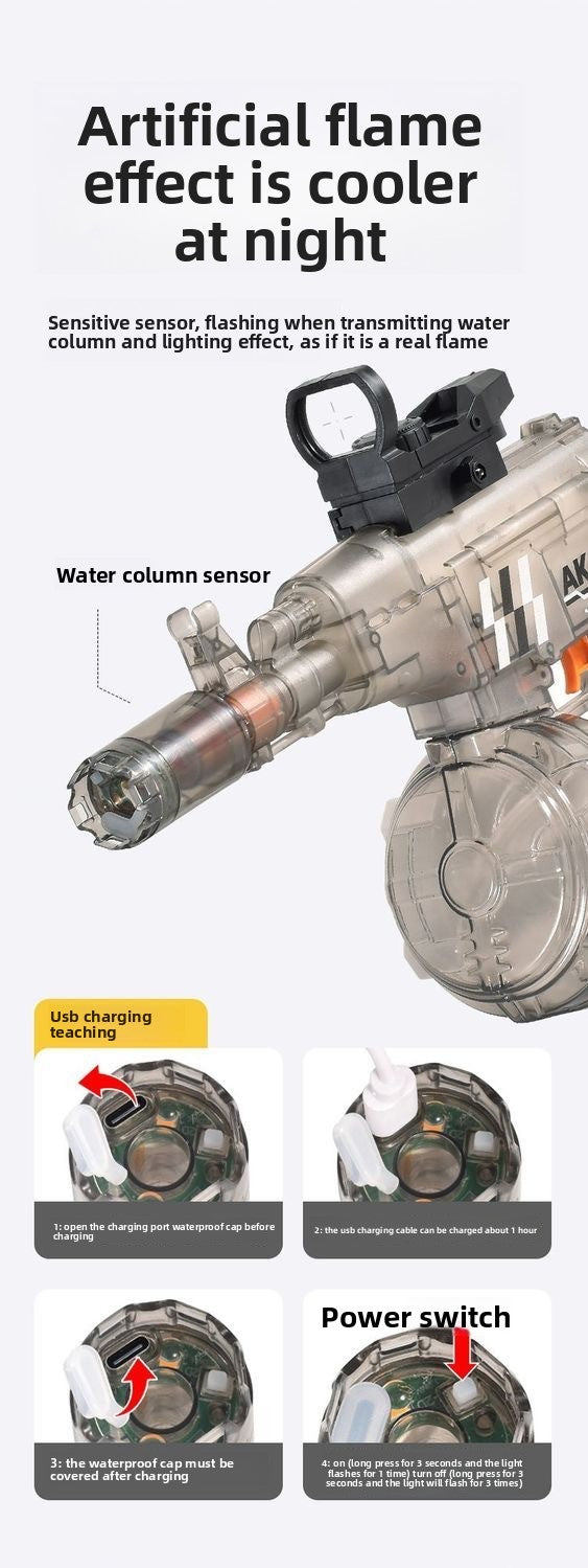 Simulation flame effect