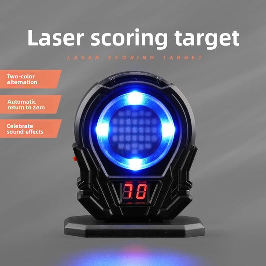 Laser scoring target