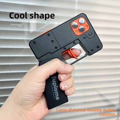 Folding mobile phone water gun