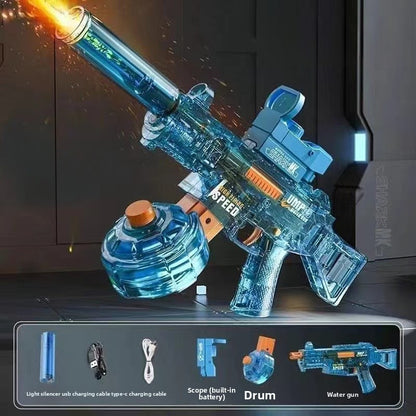 UMP45 blue electric water gun