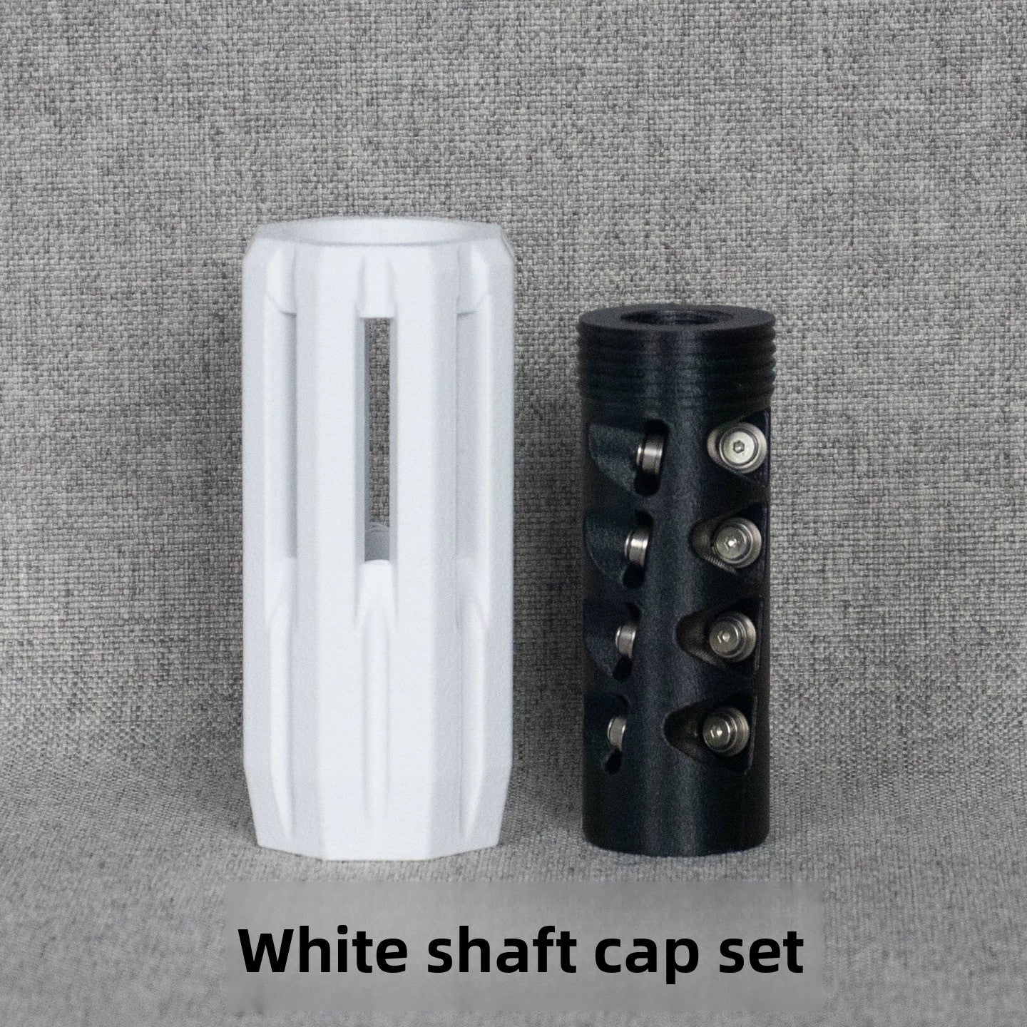 white-axle-cap-set