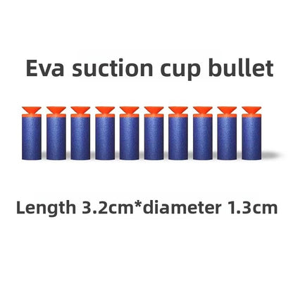 Electric Revolver High Speed Soft Bullet Gun-Children's Toy Gun