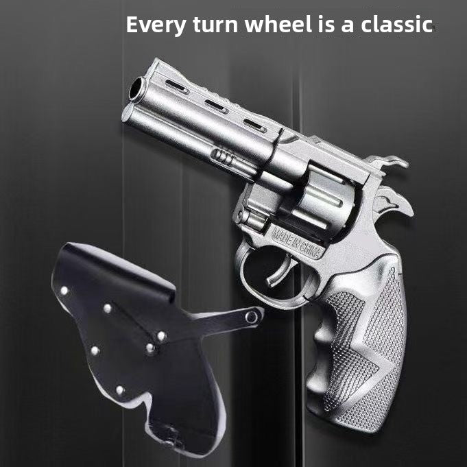 Silver toy gun