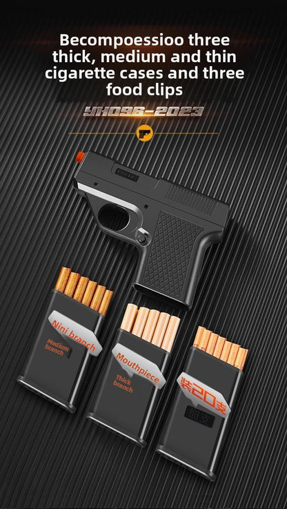 Three types of cigarette boxes